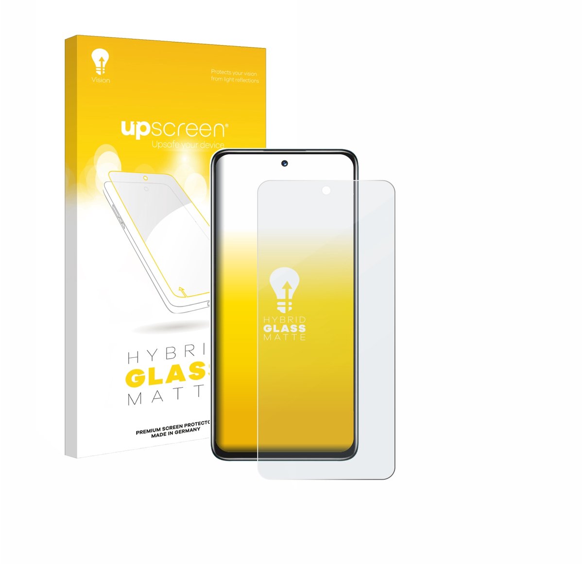 upscreen - Screenprotector voor Huawei Nova Y73 - Folie Beschermfolie Beschermglas matte