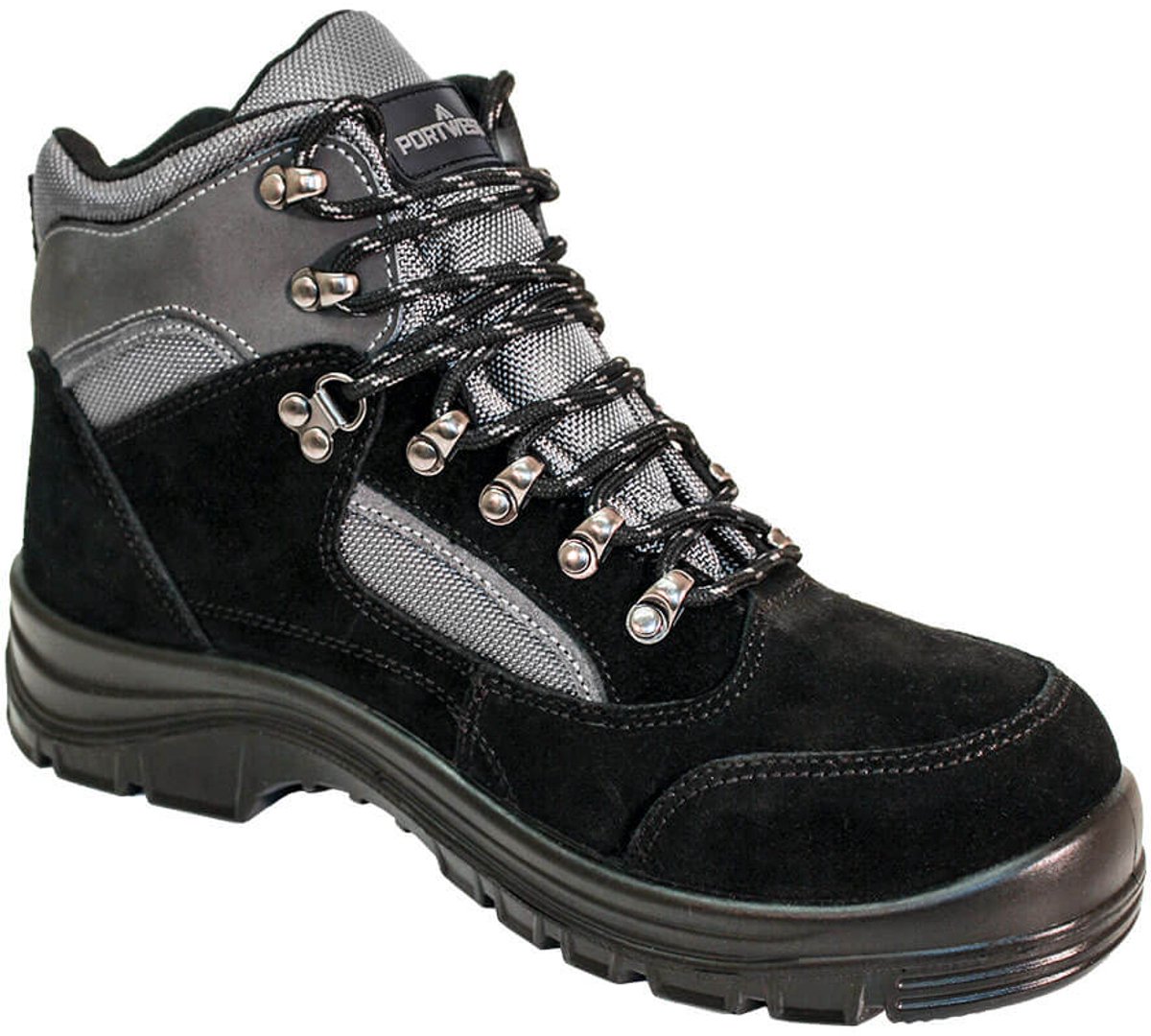 Portwest Steelite All Weather Wandelschoen Hoog Model S3 WR FW66 – 46 Zwart