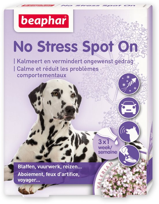 Beaphar No Stress Spot-On hond 3 pipetten