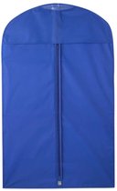 Beschermhoes voor kleding 100 x 60 cm - Blauw - Kledinghoezen - Kleding opbergen/opruimen - Jas/Colbert/Kostuum