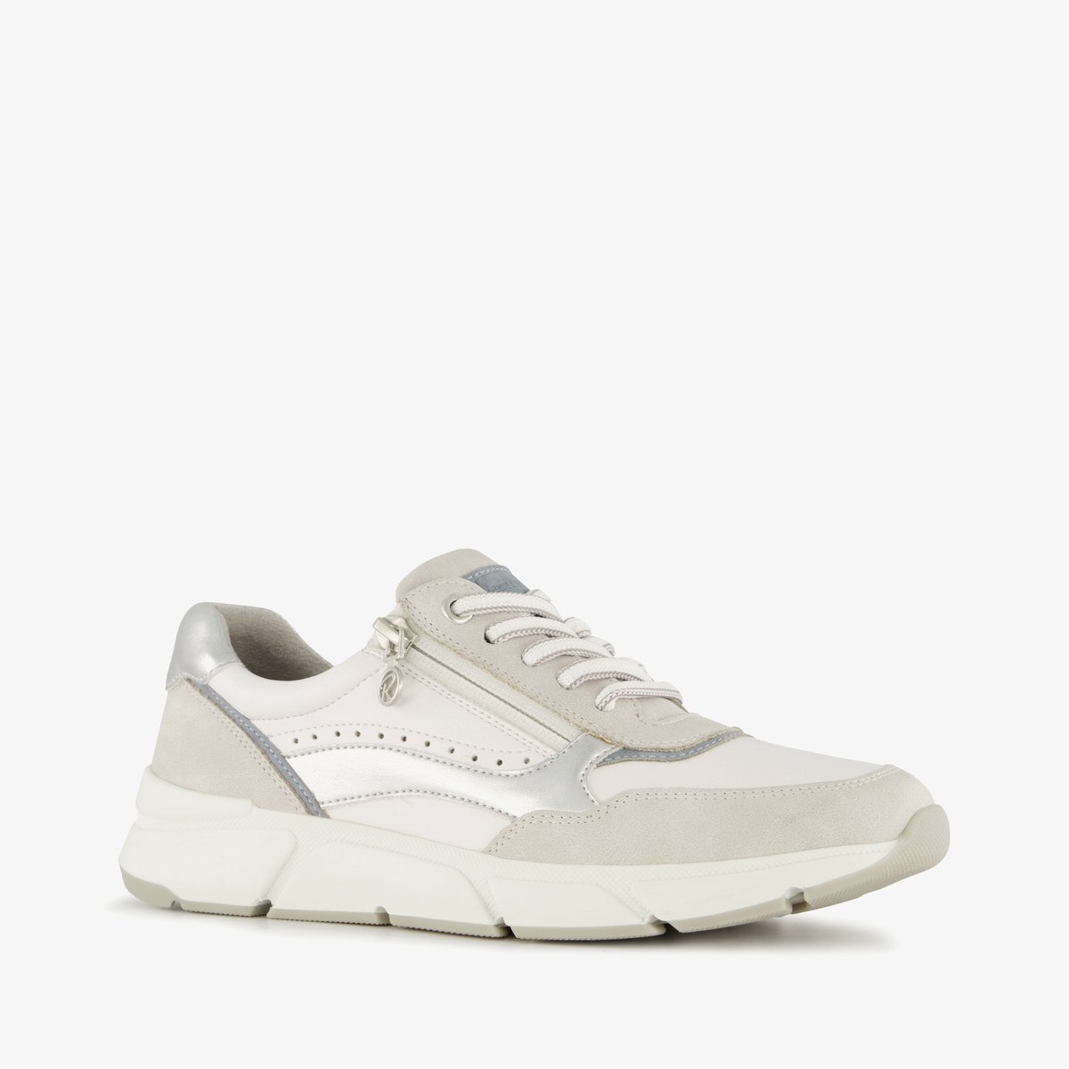 Relife dames sneakers wit grijs - Maat 41