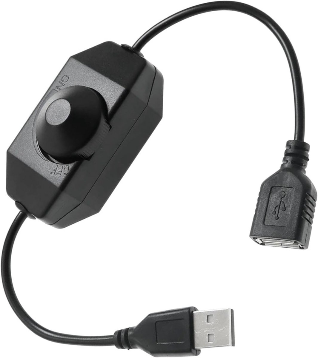USB Dimmer Controller voor 5V LED Strips - Instelbare Helderheid voor Enkelkleurige LED Verlichting