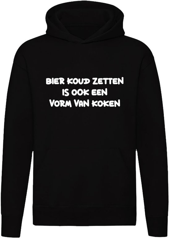Bier Hoodie - Grappig Festival Feest Trui - Cadeau voor Vader of Moeder - Unisex