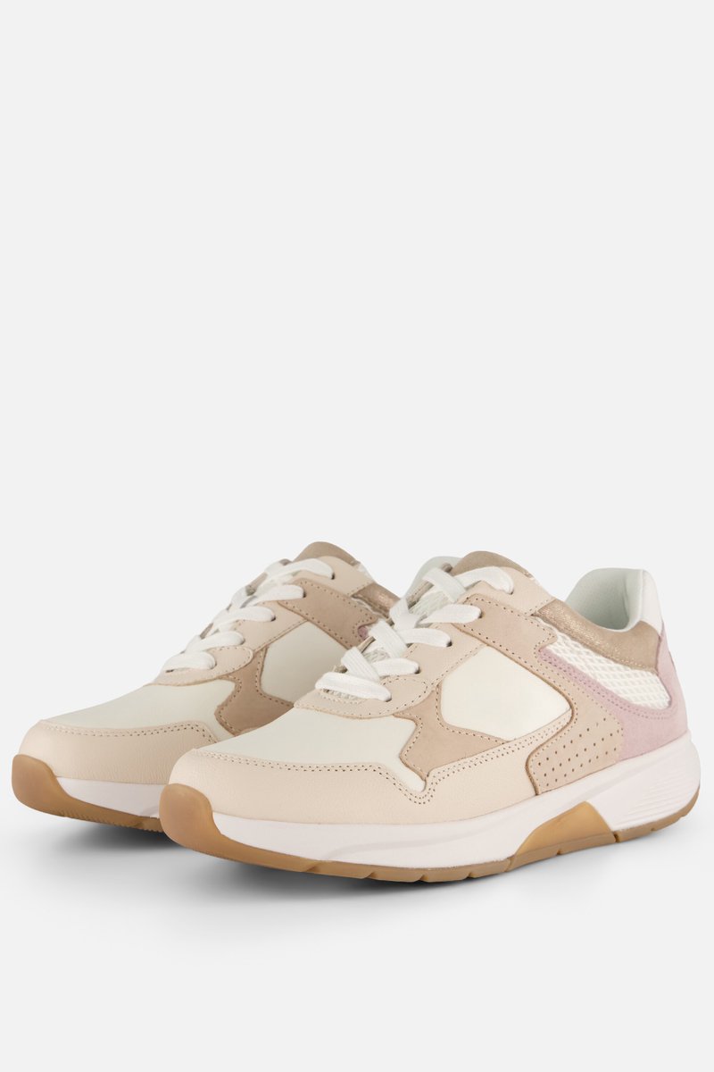 Gabor Rollingsoft Sneakers wit Leer