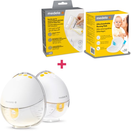 Medela Motion InBra Dubbele Borstkolf Trial Pack - Voordeelverpakking