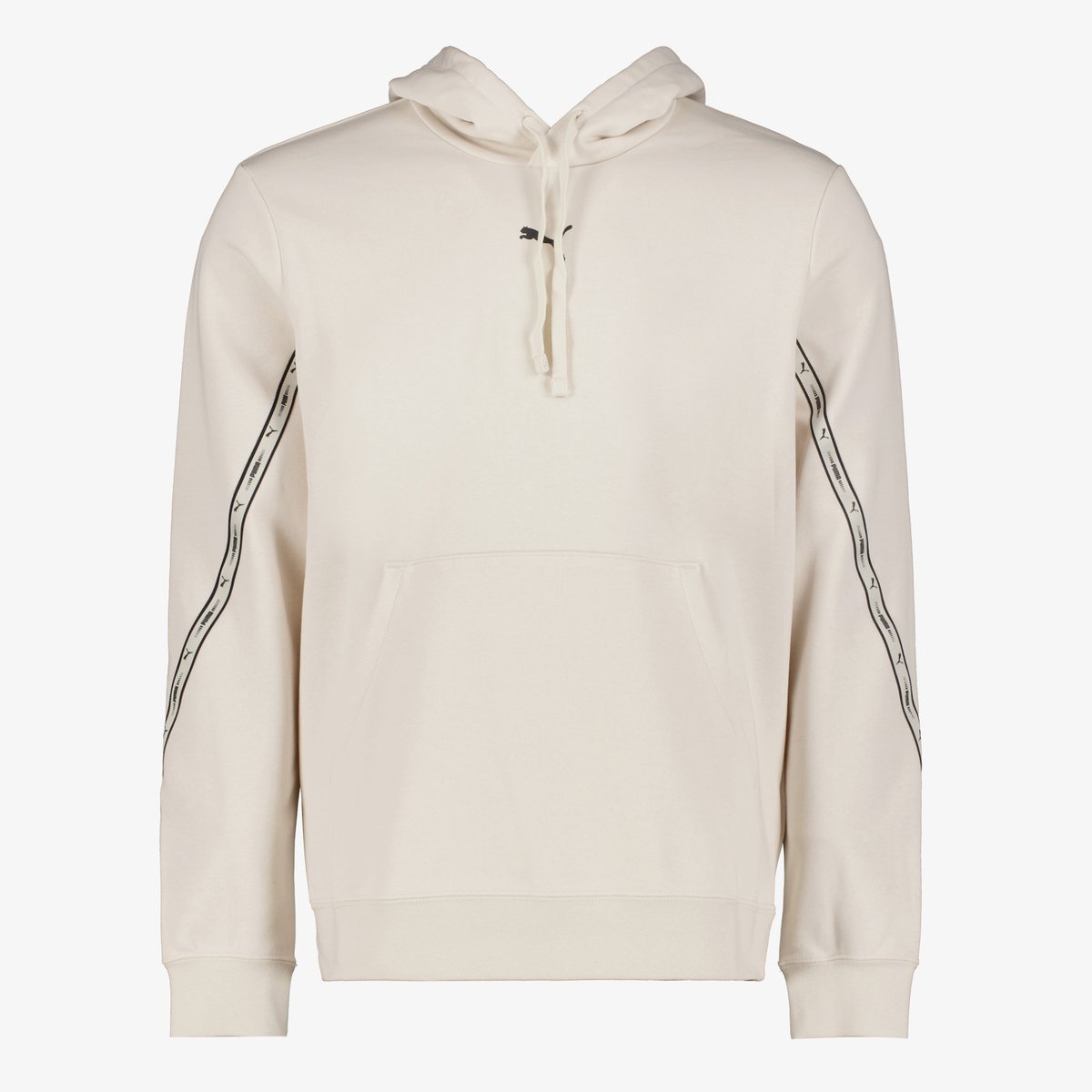Puma ESS Tape heren hoodie cremekleurig Beige