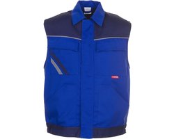 Werkvest Highline Maat XL in Korenblauw, Marine en Zink - Comfortabele Bedrijfskleding