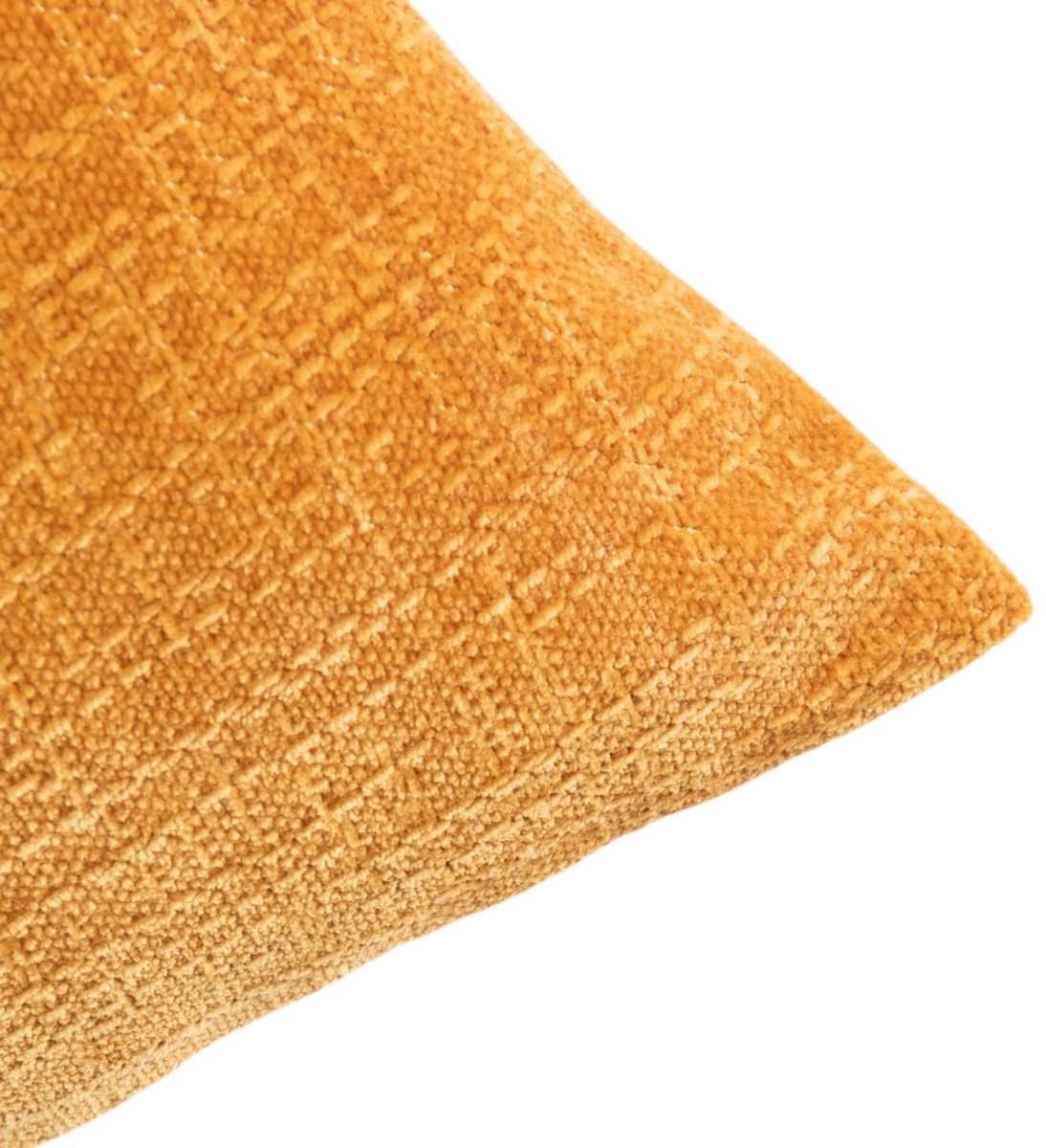 Kussen Empress velvet slub oker 45x45cm