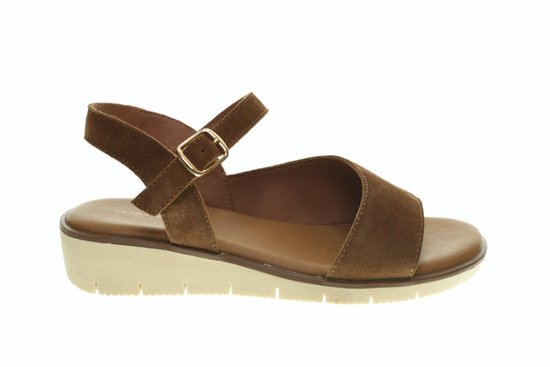 Hush Puppies Elissa Toepost Sandaal voor dames, bruin, 36 EU