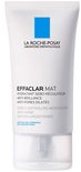 Tube La Roche-Posay Effaclar Mat avec le texte 'ANTI-BRILLANCE' et 'PORES DILATÉS'.