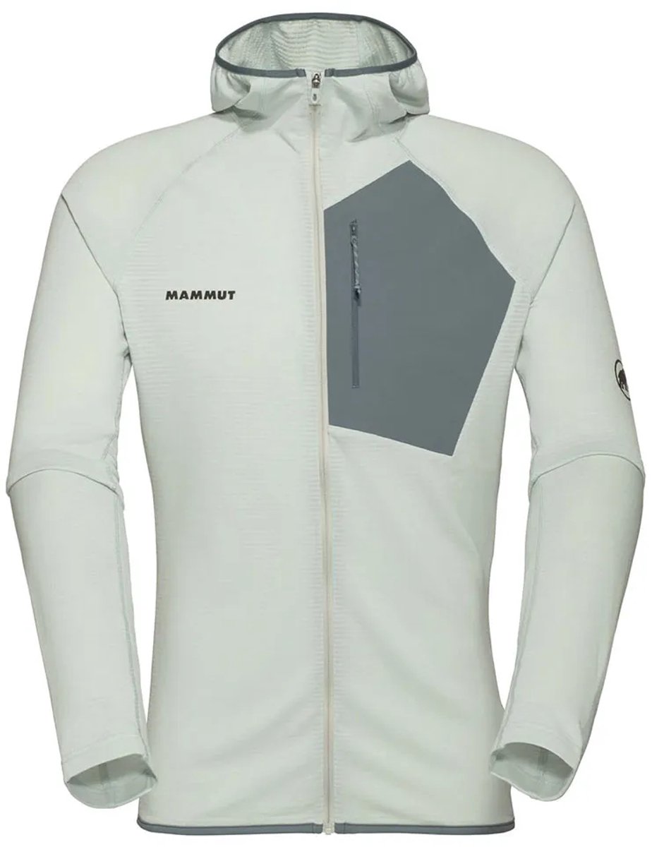 Mammut Aenergy Light Fleece Met Volledige Rits Man Zilver