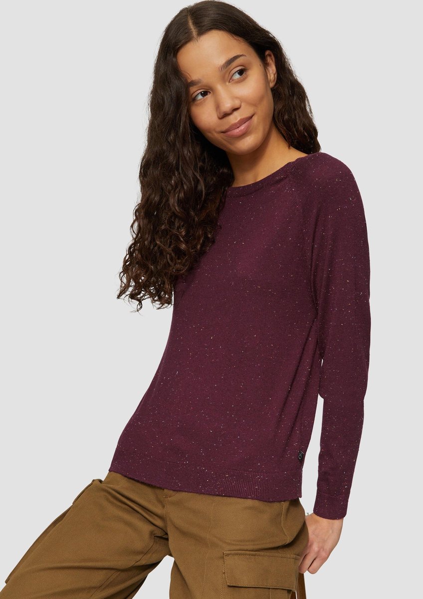 Q/S designed by - Pull - Maat XS - Vrouwen - 49W0 LILAC/PINK - Viscose — cadeau in Cadeau-ideeën - foto 4
