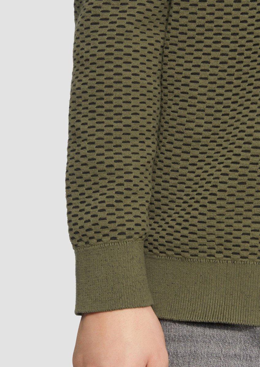 Q/S designed by - Pull - Maat XXL - Mannen - 79W0 GREEN - katoen — cadeau in Cadeau-ideeën - foto 4