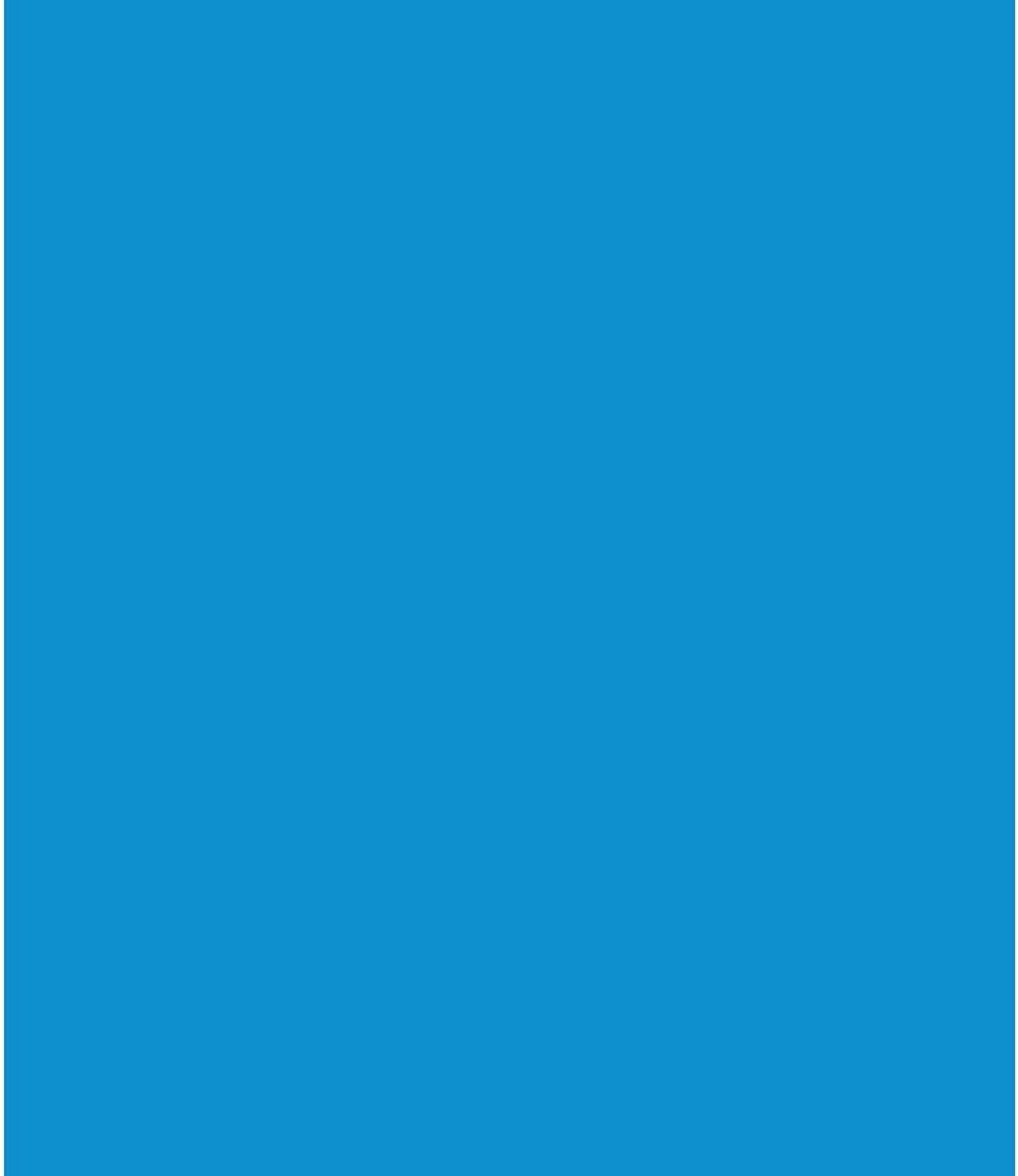A4 Gekleurd Karton 240 g/m² - 10 Vellen - IJsvogel Blauw