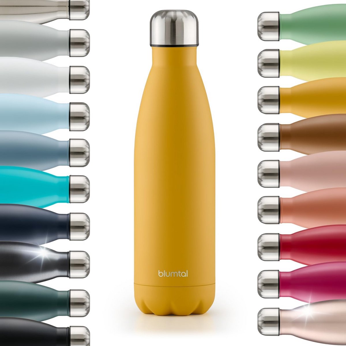 RVS Thermosfles 500 ml - Lekvrij - Warm/Koud Blijvend - BPA-vrij