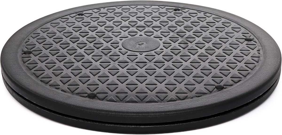 Rond Draaibaar Plateau Lazy Susan voor Keuken en Meubels 25,4 cm