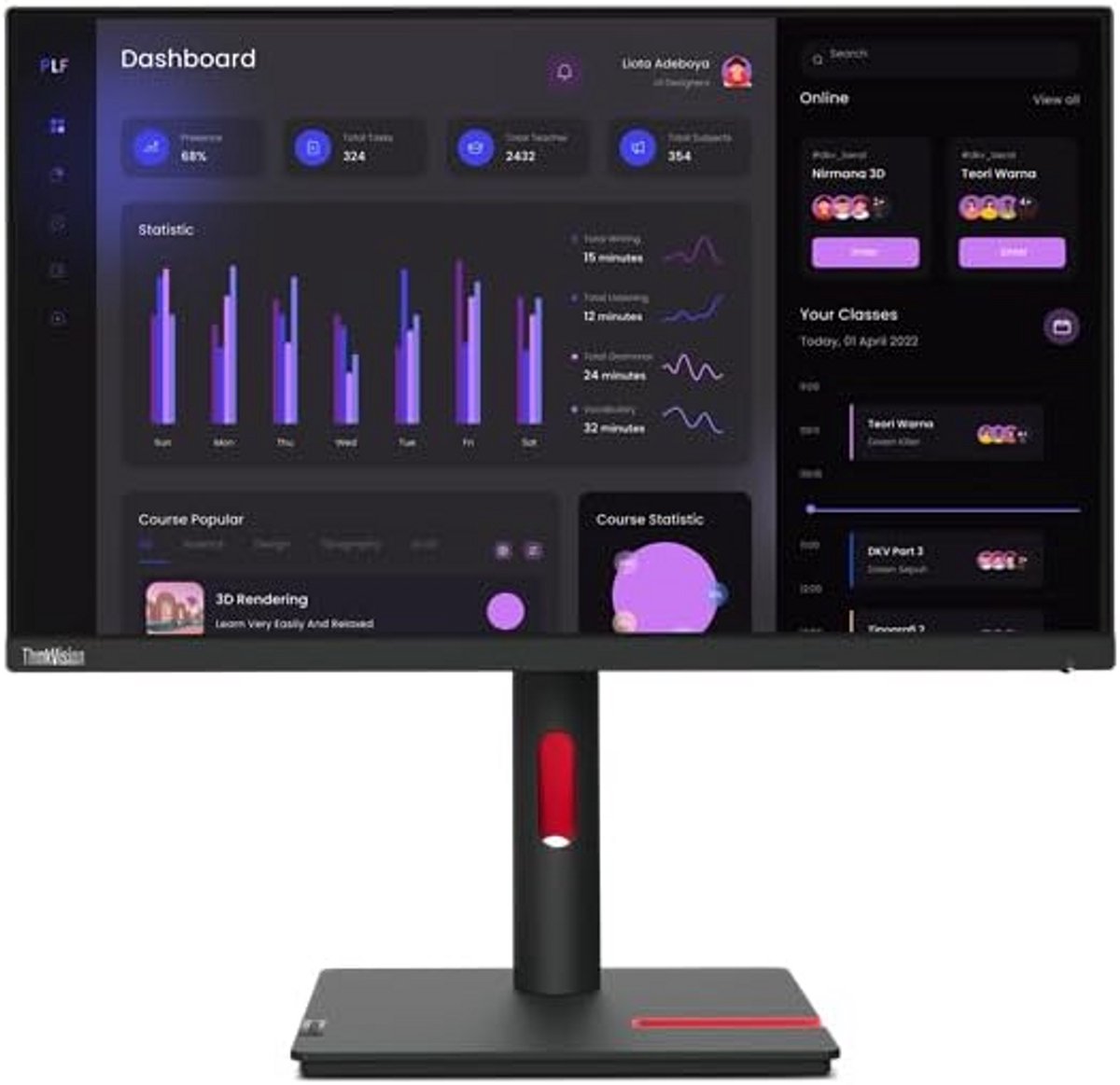 23.8 inch Full HD IPS Monitor met T24I-30 Specificaties