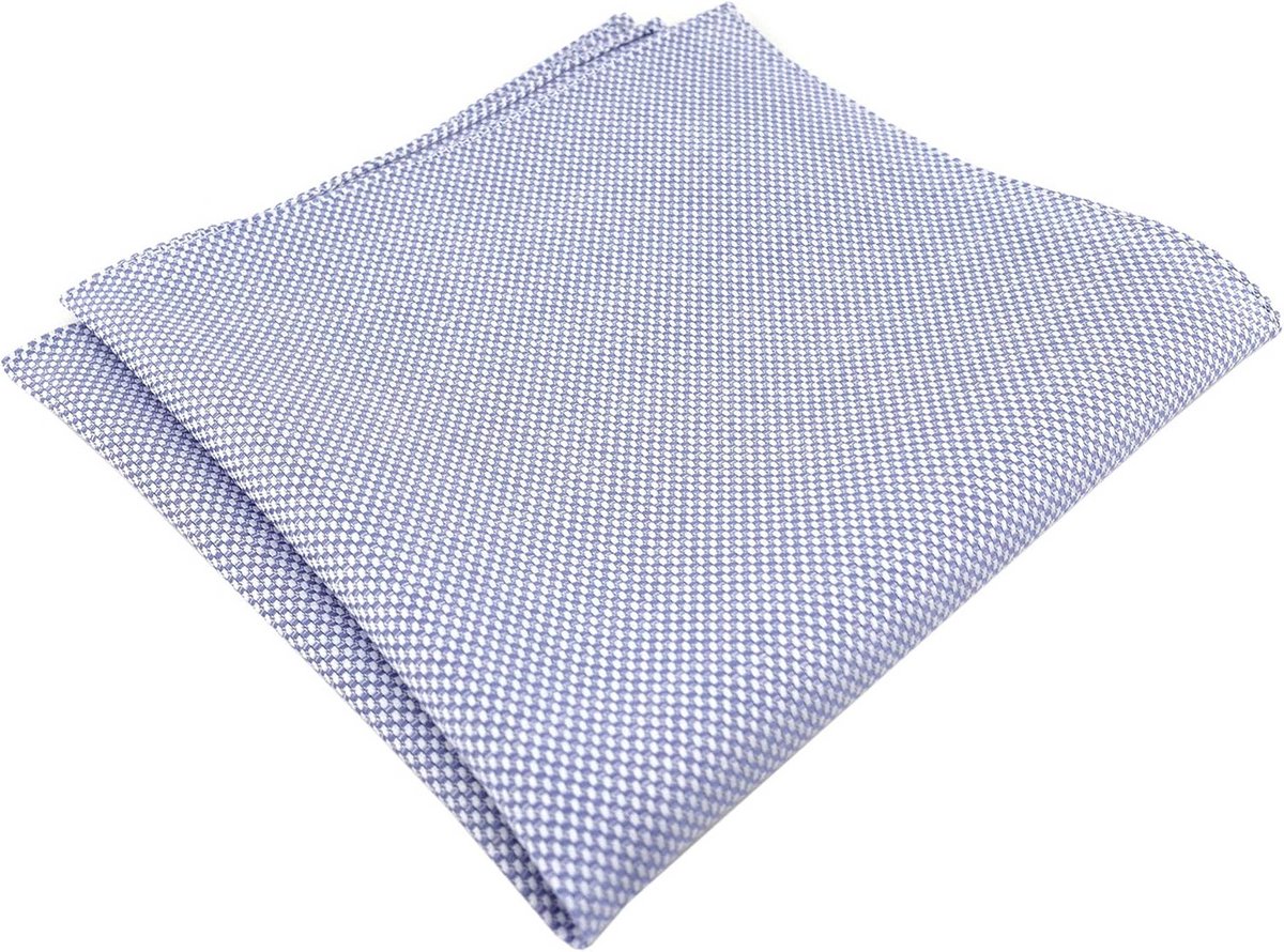Klassiek Effen Piqué Pochet - 100% Katoen Vierkante Zakdoek 30x30 cm