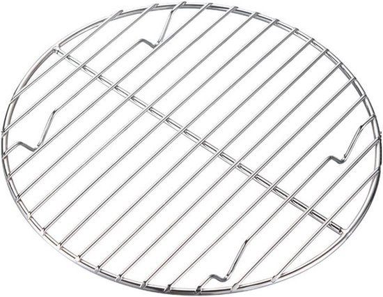 RVS Grillrooster Rond - BBQ Rooster voor Grillen en Bakken | bol
