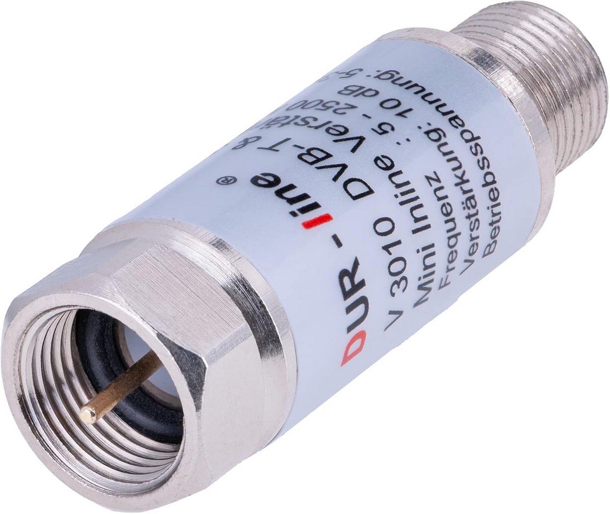 Mini Inline Versterker 10 dB voor Satelliet en DVB-T2 Signaal