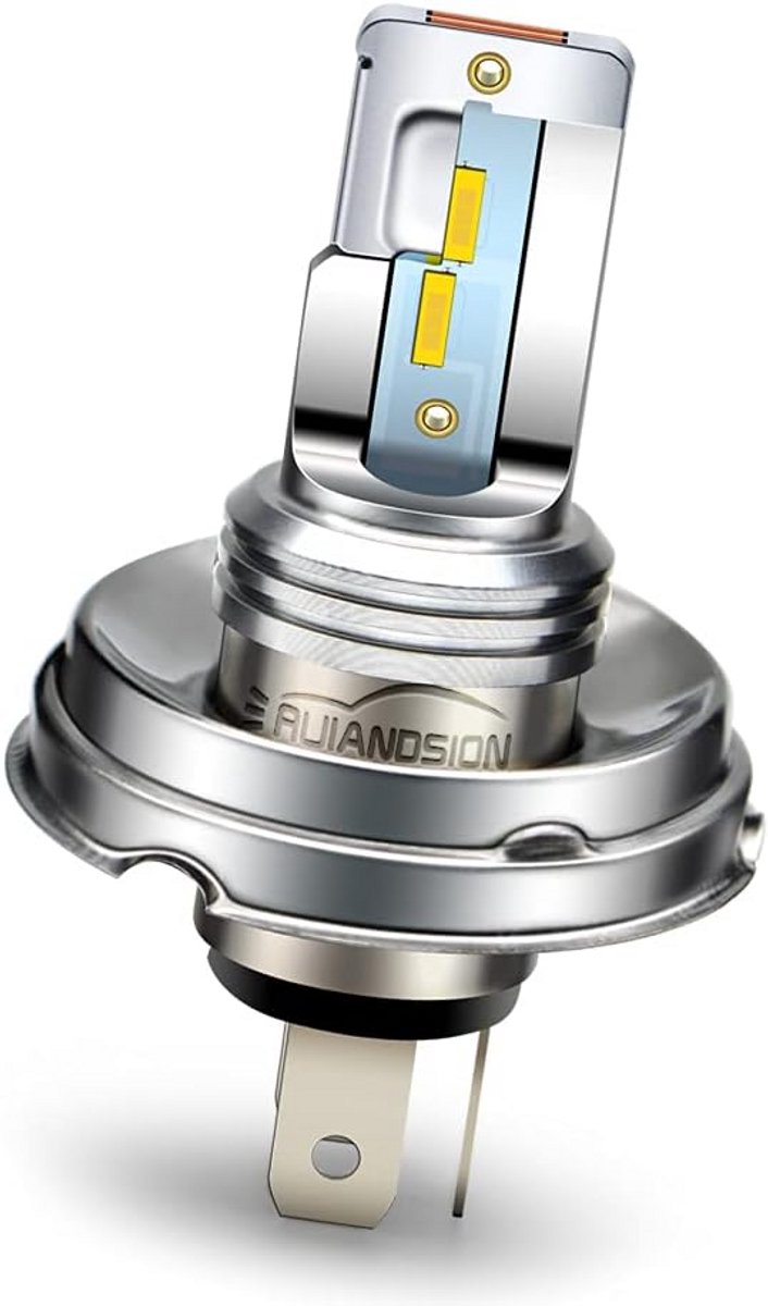 Krachtige Gele LED Koplamp P45T H4 Voor Auto en Motor