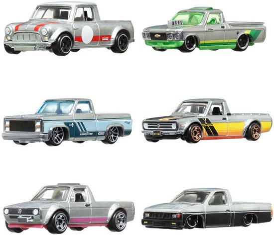 Hot Wheels Zamac Thème 6-Pack