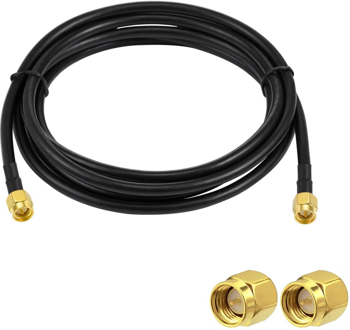 Verlengkabel SMA Male naar SMA Male RG58 3 Meter voor WiFi Router 2G 3G 4G Antenne