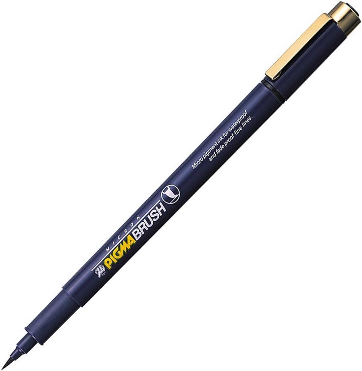 Zwarte Pigma Inkt Pen met Brush Punt voor Illustraties en Kalligrafie
