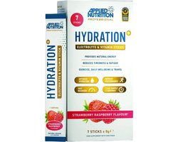 Applied Nutrition Hydration+ Electrolyte & Vitamin Sticks (7x8g) Strawberry Raspberry - Energie & Uithoudingsvermogen - Elektrolyten