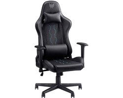 Acer Predator Rift Go – Gamestoel / Gaming Chair - Maximale belastbaarheid 120kg - Rughoek 90° tot 160° - Zwart/Blauw