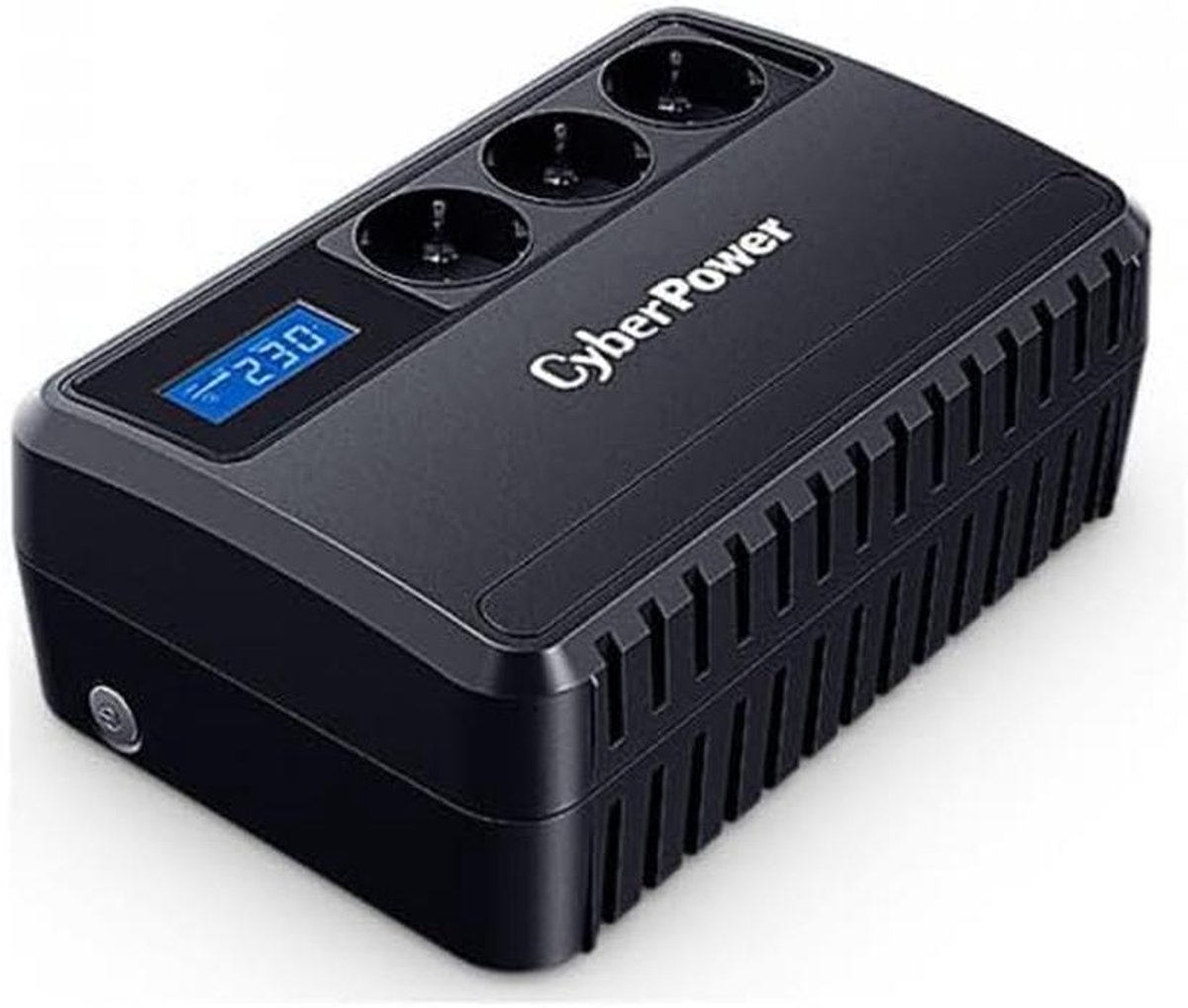Line-Interactive UPS 650VA/360W met LCD Display en AVR voor Betrouwbare Stroombeveiliging