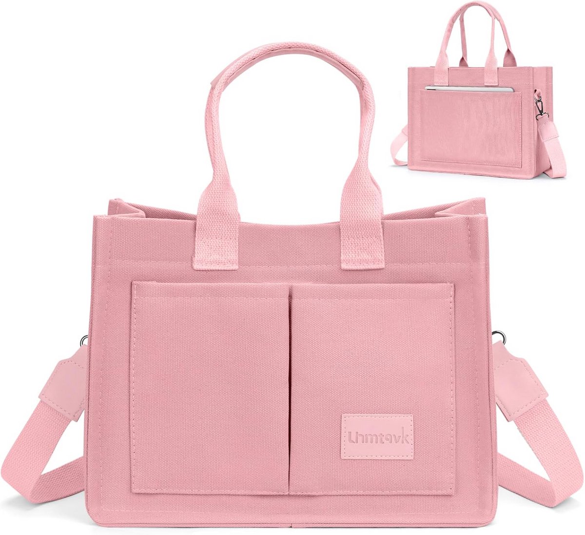 Grote Canvas Boodschappentas Herbruikbare Tote Bag voor Winkel & Strand