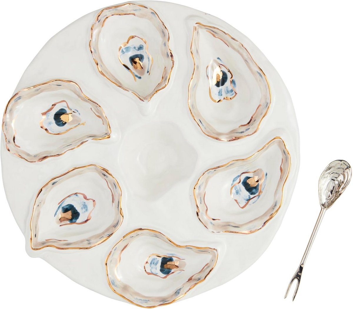 Oesterschepper Serveerset met Lepel van Steengoed