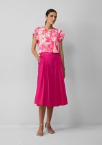s.Oliver - female - Midirok van popeline met elastische band en steekzakken