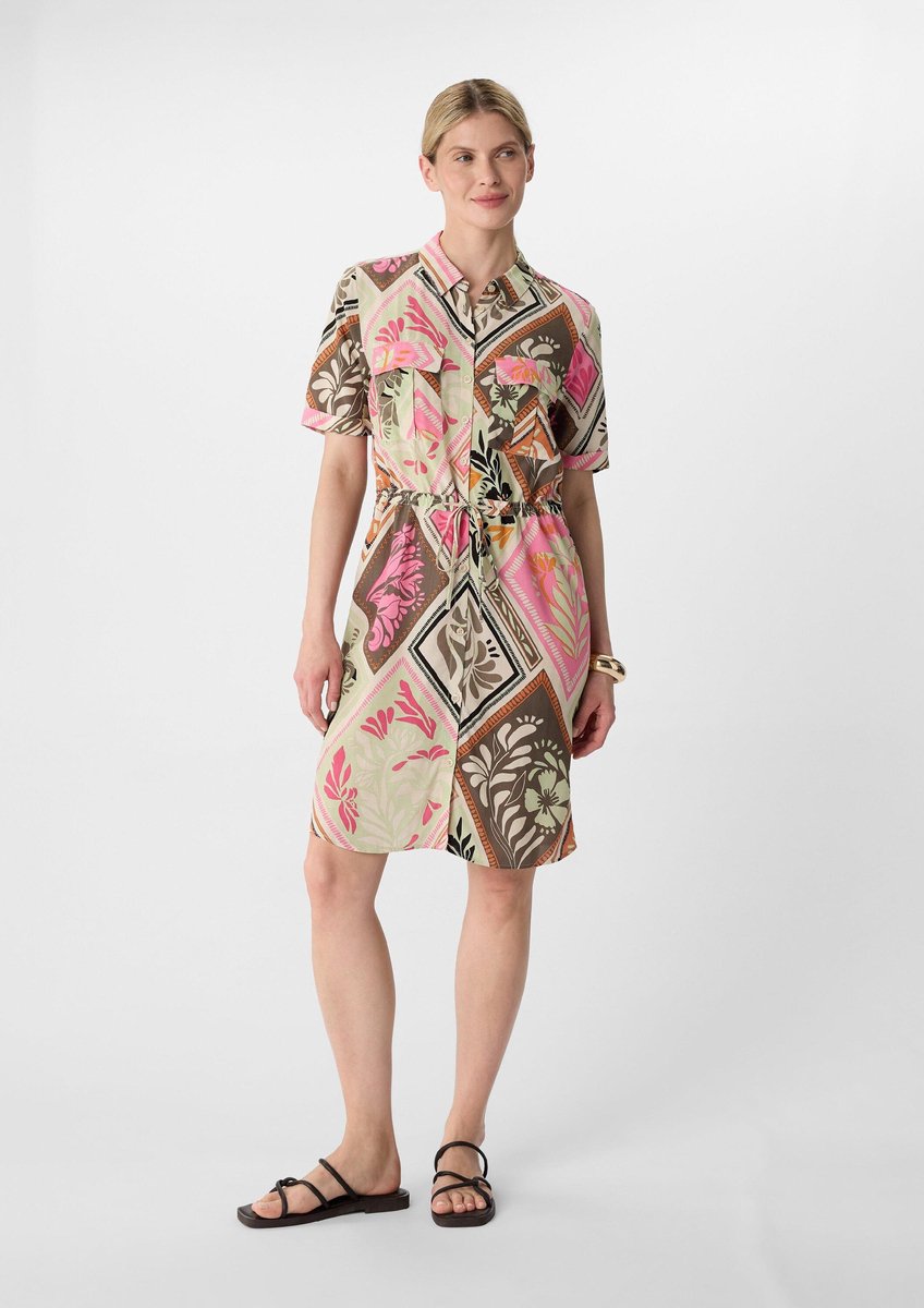 comma - female - Overhemdjurk met print all-over