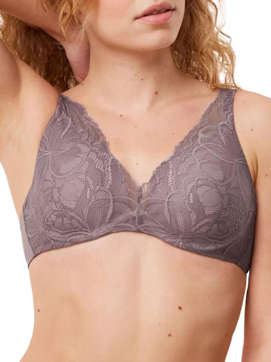 Lace Bh met Illusie Cups en Brede Schouderbandjes