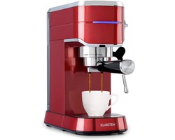 Espressomachine met 20 Bar Hoge Druk en Melkschuimfunctie Rood