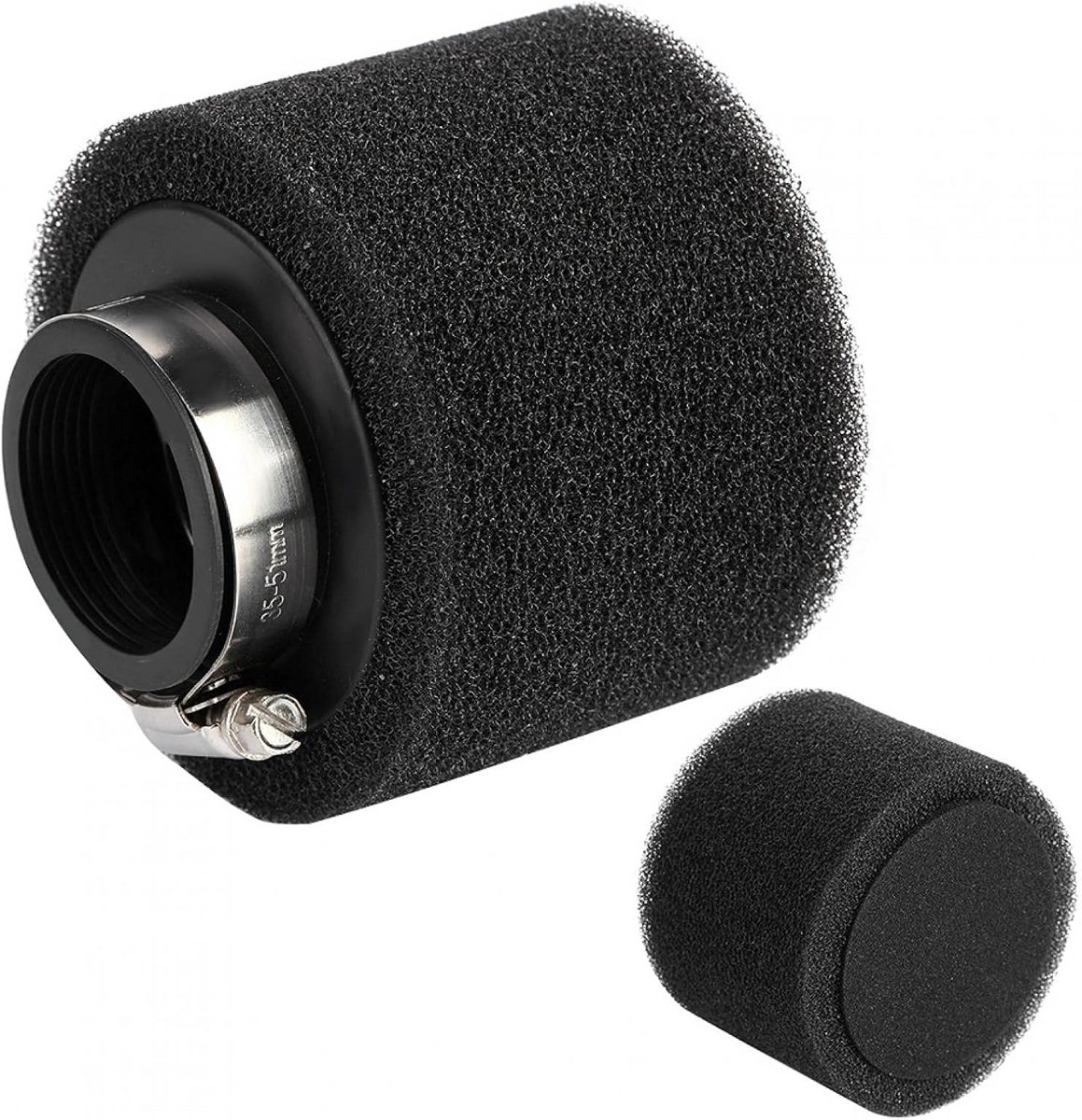 Universeel Motorluchtfilter 40 mm met Klem voor Motorfiets Tuning