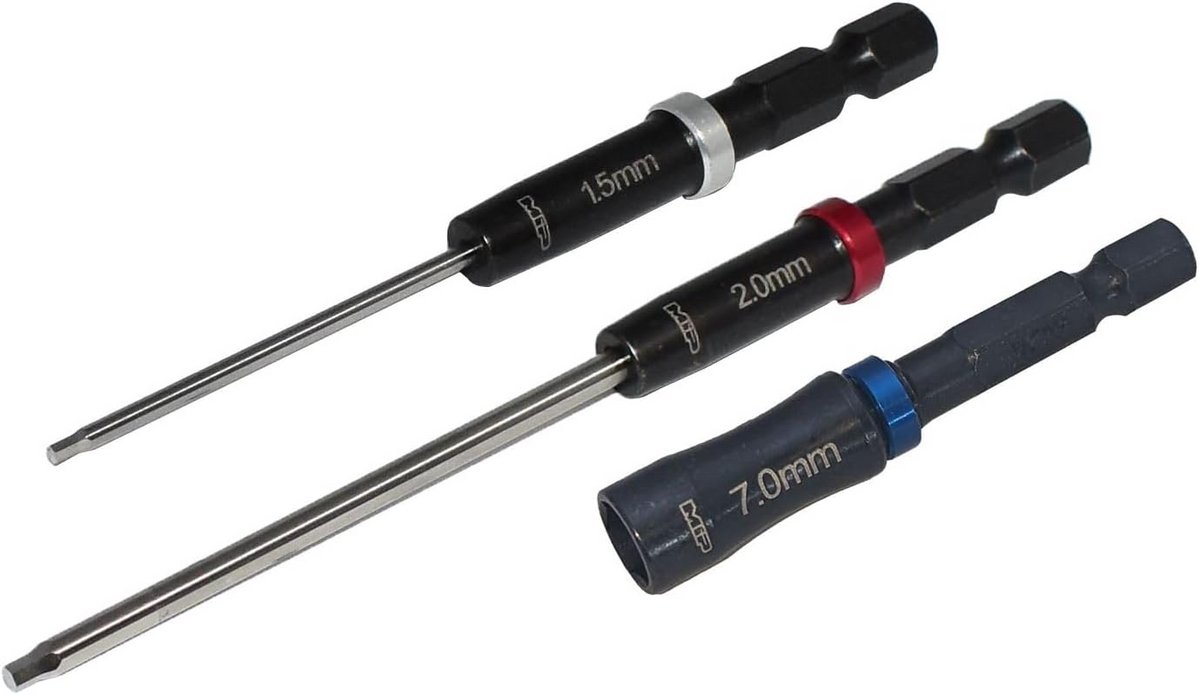 Metrische Inbussleutel Set 1/4" Drive Hex Bitjes - Diverse Maten (1.5mm tot 7.0mm)