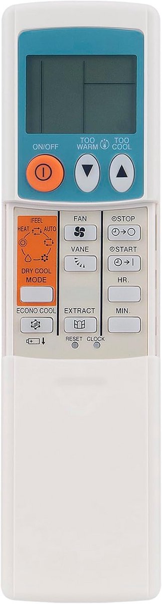 Universele Airco Afstandsbediening voor Mitsubishi Airconditioners