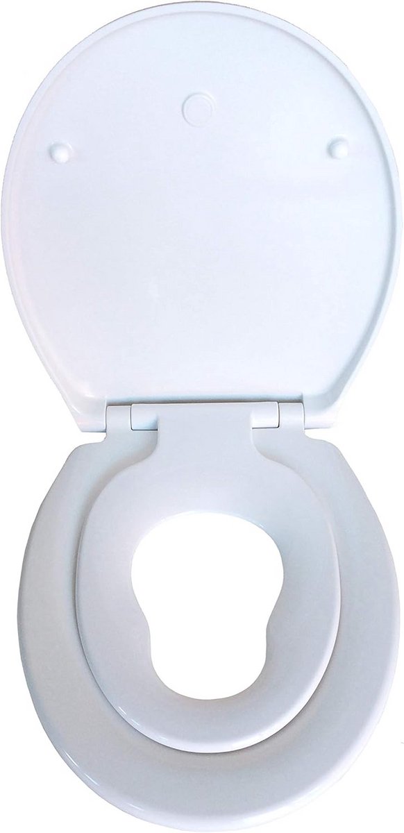 Universele Toiletbril met Kinderzitje en Softclose, Eenvoudig te Verwijderen
