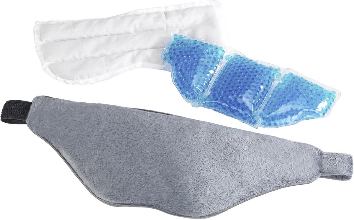 Multifunctioneel Oogmasker met Warmte- en Koudecompressen voor Migraine en Ontspanning