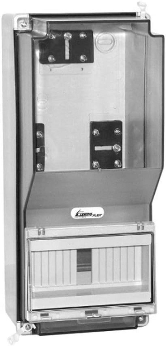 Tellerkast IP65 Voor 1 Fase Meter - Waterdichte Meterkast