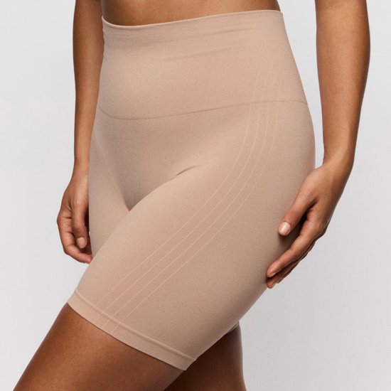 PrimaDonna Nudda Corrigerende Slip Met Pijpjes 0563615 Caffe Latte - maat 46