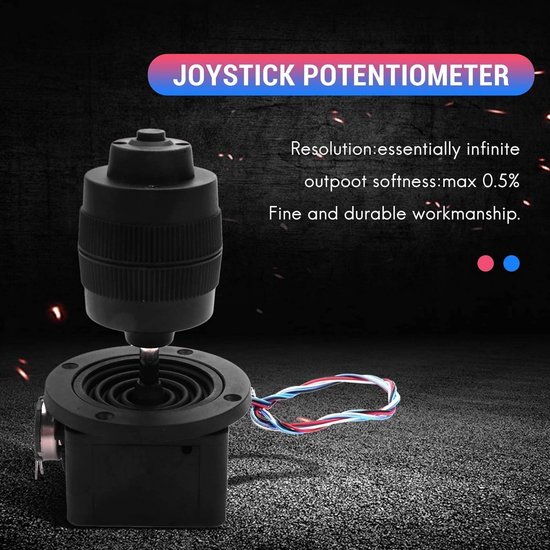 4-Assige Joystick Potentiometer met Resetknop voor Precisie Controle — afbeelding 4