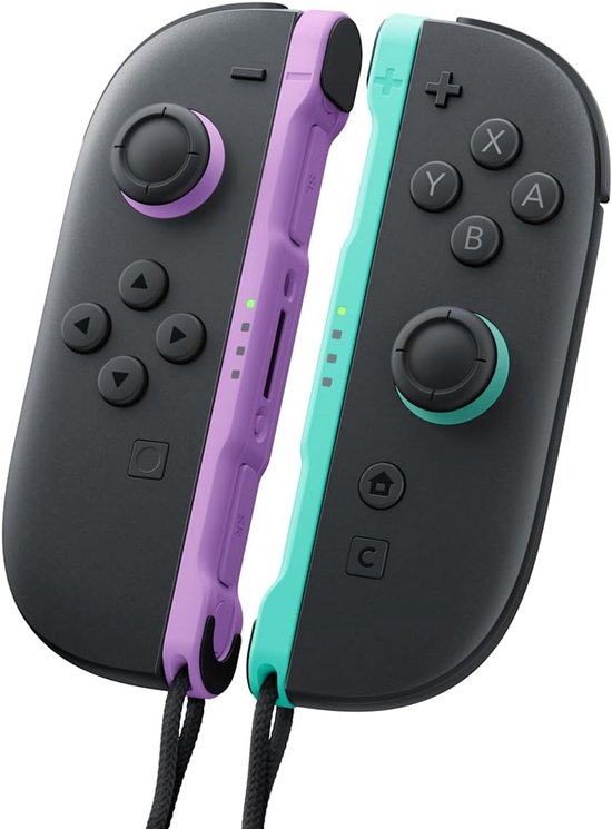 Set van 2 Draadloze Bewegingscontrollers Lichtpaars & Lichtgroen — afbeelding 4