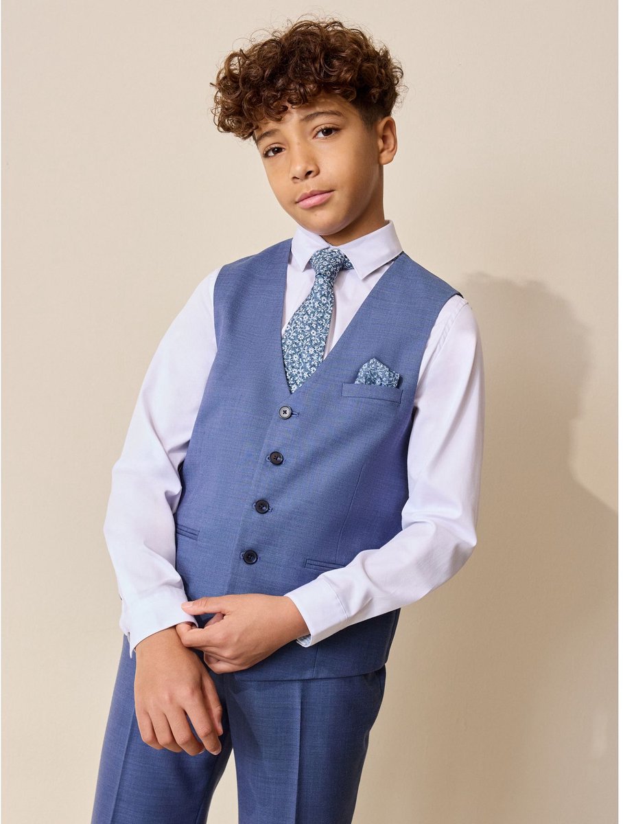 Next - Jongens - Gilet - Blauw