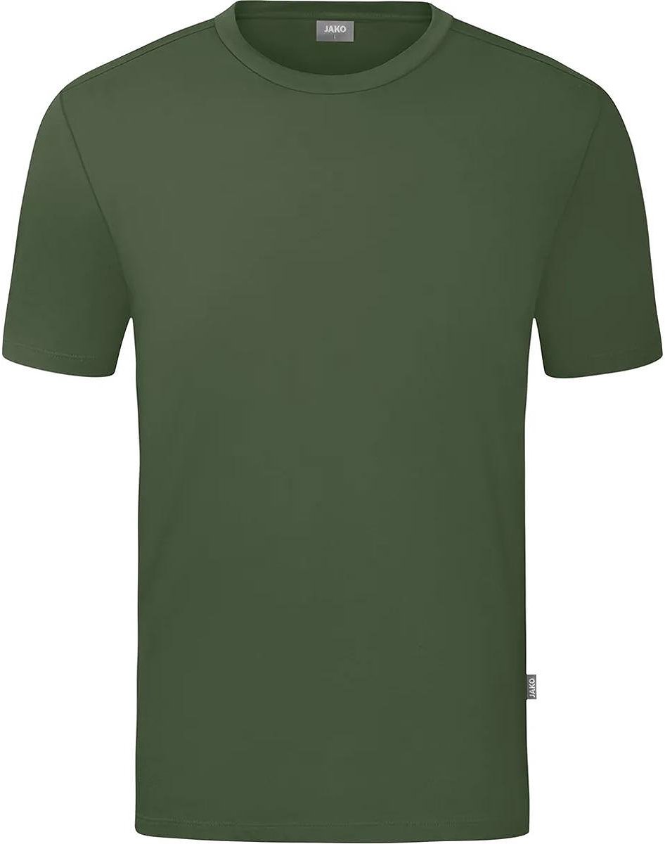 Jako Organic Stretch-T-Shirt Heren - Olijf | Maat: 5XL