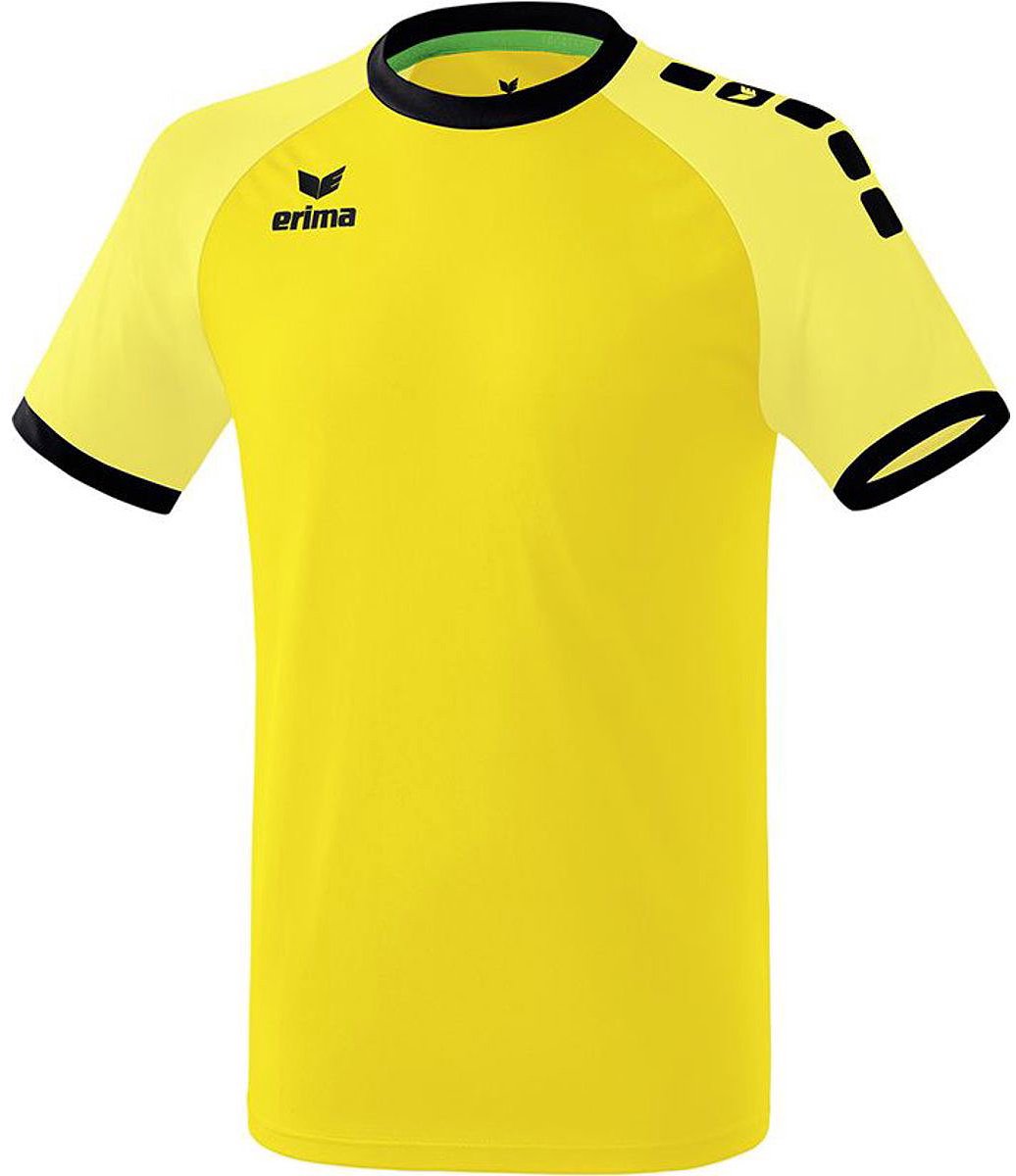 Erima Zenari 3.0 Shirt Korte Mouw Heren - Geel / Buttercup / Zwart | Maat: XXL