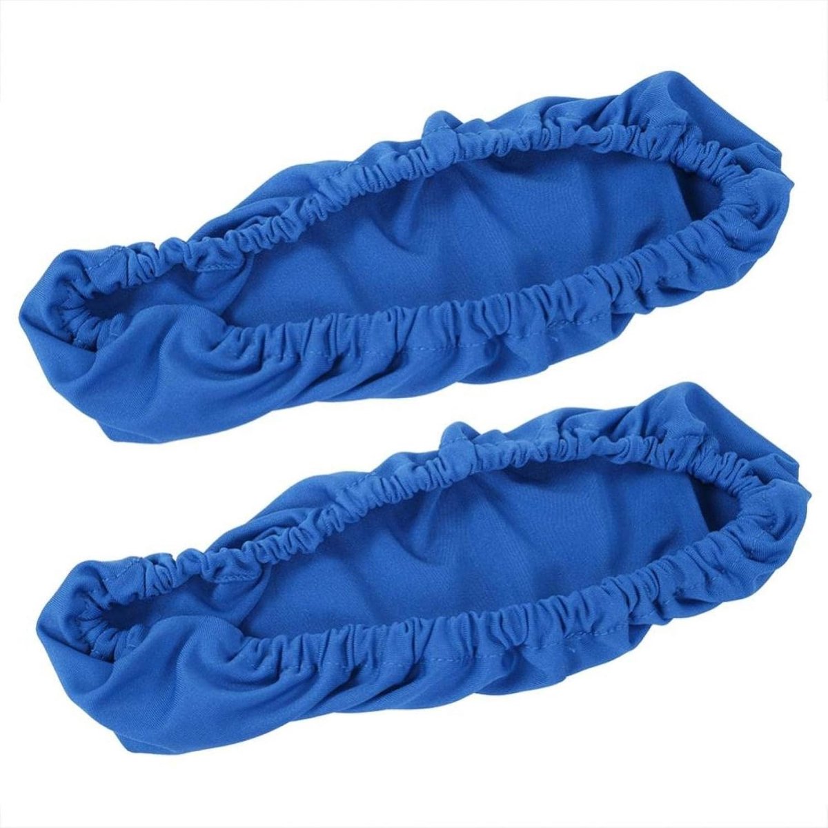 Allecto - Armleuninghoes - Elastisch - Beschermend - Blauw - Kantoorstoel - Verwijderbaar - Geschikt voor bureaustoel - Kleur blauw
